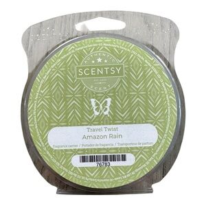 Scentsy Travel Twist Amazon‎ Rain Fragrance Carrier – New & Sealed